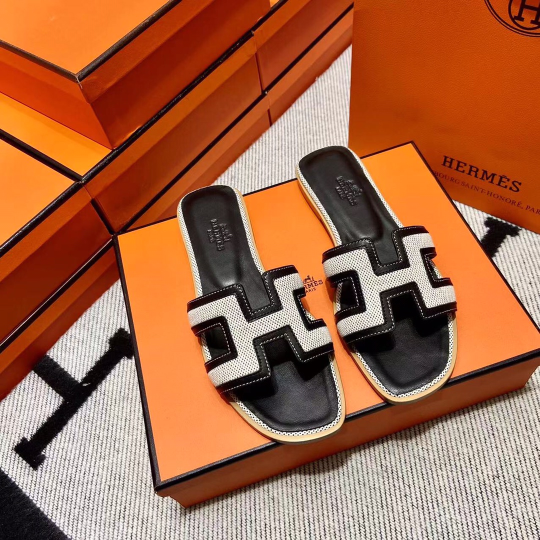 Hermes prunoir/noir black Oran prunoir/noir rare – Rock Lux Bags